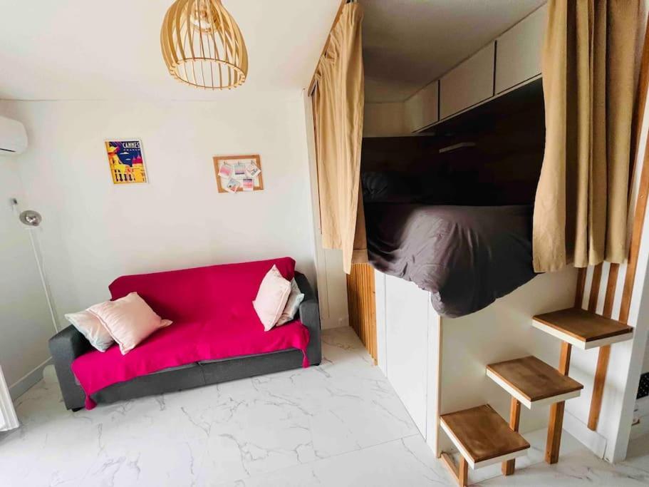 Charmant Studio Pour 3 Personnes Vallauris Exterior photo